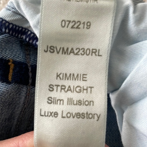 7 For all Mankind size 26 Kimmie Straight leg - Picture 3 of 7